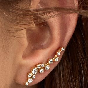 BaubleBar Crawler diamond earrings